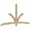 Ekena Millwork Davenport Rough Sawn Timber Gable Bracket, Douglas Fir, 96"W x 48"H x 2"D x 4"F, 12/12 Pitch GBW096X48X0204DAV00RDF - alternate 4